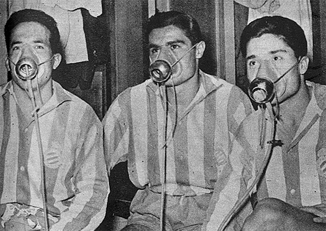 El equipo del Oxigeno de Scopelli (1951-53)