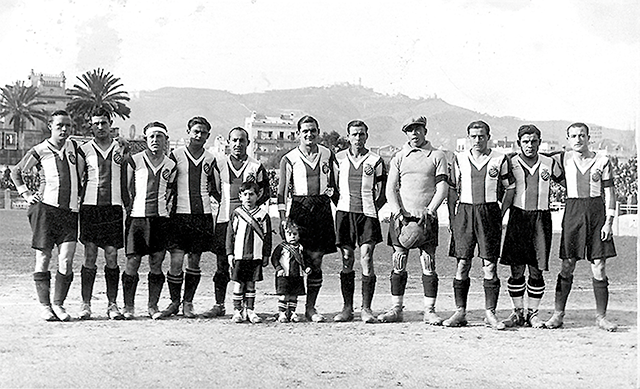 Pitus Prat consigue el primer gol de la historia de la Liga (1929)