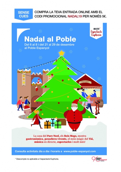 Torna la màgia del Nadal al Poble Espanyol