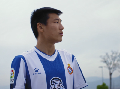 RCD Espanyol de Barcelona and Wu Lei, stars of the Catalan government’s new publicity campaign in China
