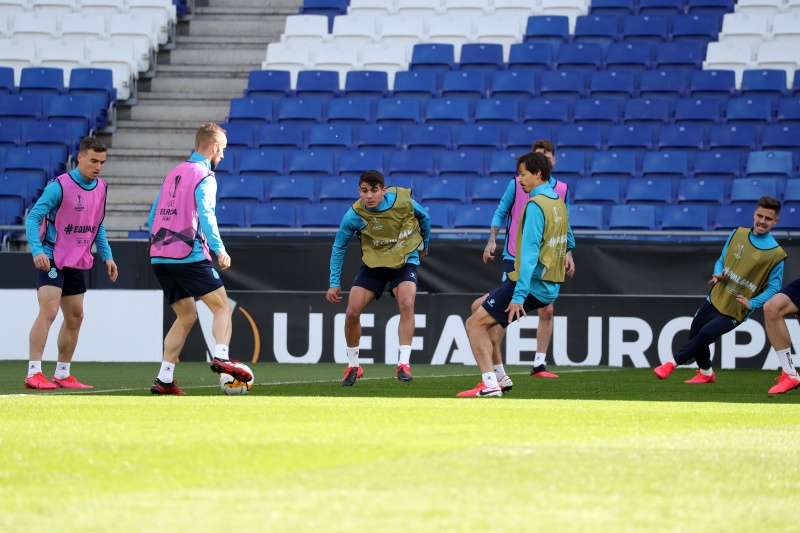 Entrenamiento en la Ciudad Deportiva