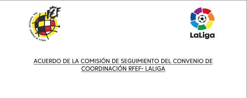 La RFEF y LaLiga suspenden la competición