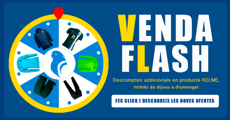 Flash sale a la RCDE Store online!