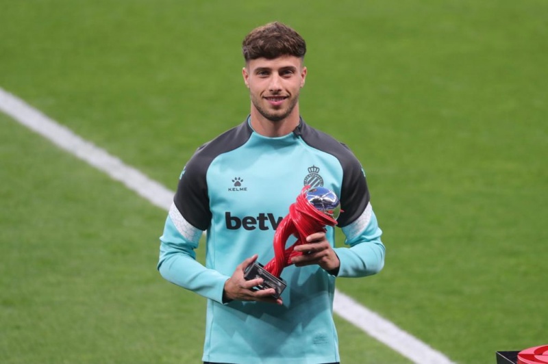 Puado, MVP del mes de abril