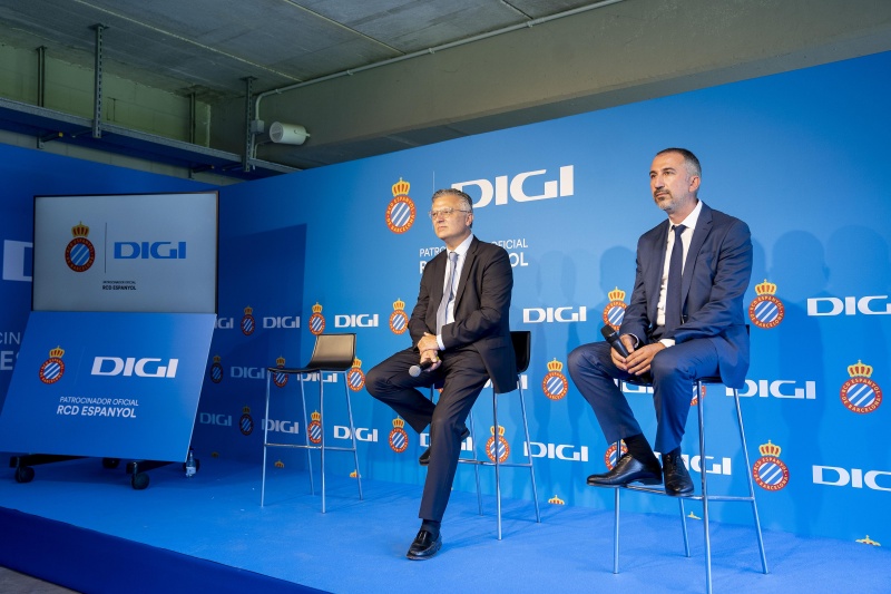 DIGI, nuevo patrocinador oficial del RCD Espanyol