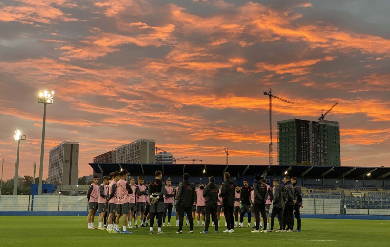 Última sesión en el RCDE Stadium