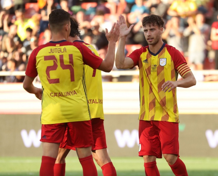 Sergi Gómez, Puado i Rubén Sánchez participen amb la selecció catalana