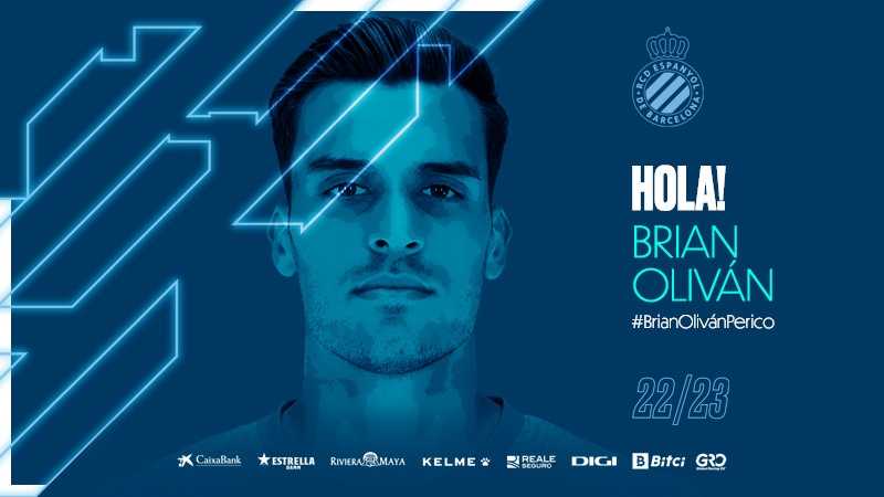 Brian Oliván, nou jugador del RCD Espanyol