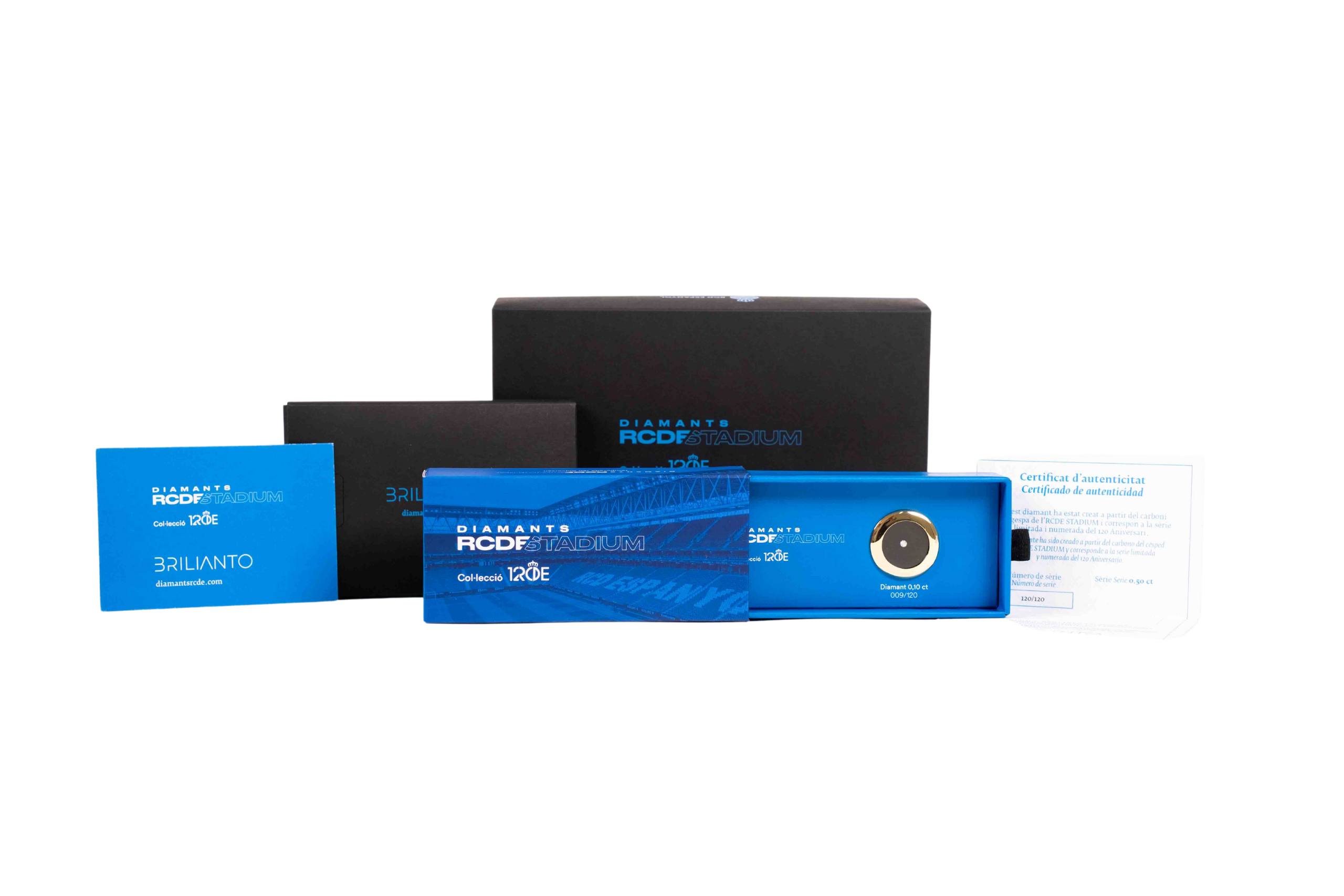 Los diamantes del RCDE Stadium, a la venta