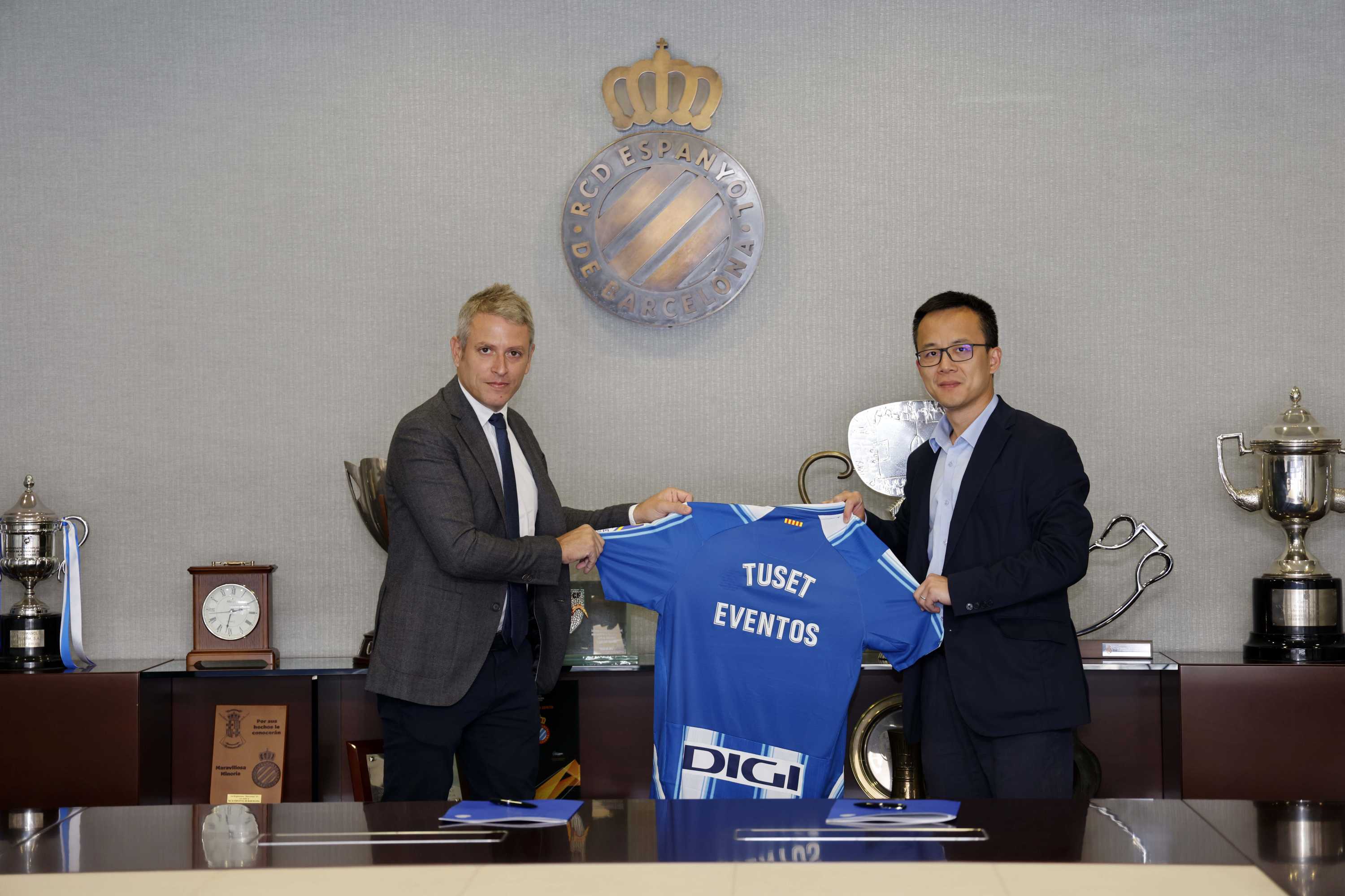 Acuerdo entre el RCD Espanyol y la agencia Tuset Eventos