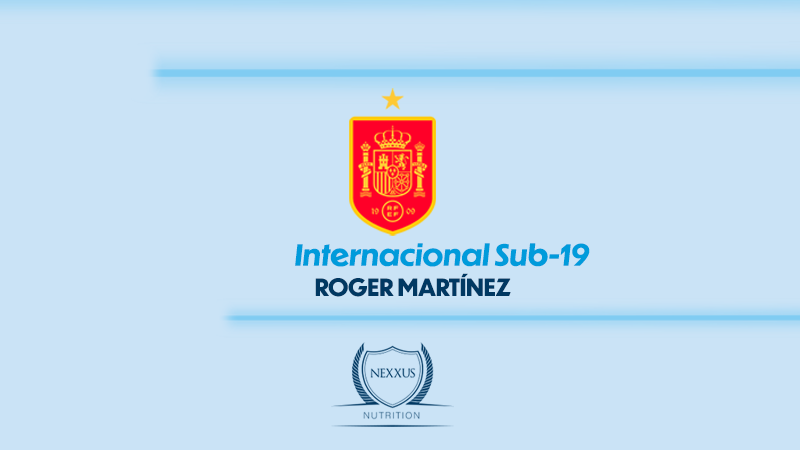 Roger Martínez, convocado con la Sub-19