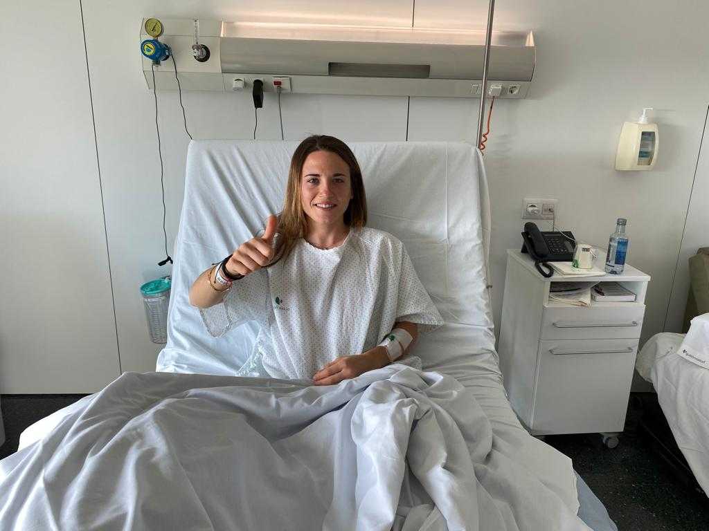 Marta Turmo undergoes successful surgery