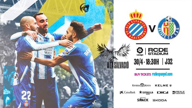 Matchday information: RCD Espanyol vs Getafe