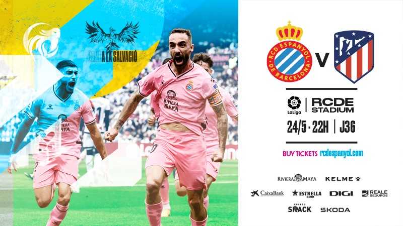 Matchday information: RCD Espanyol vs Atlético de Madrid
