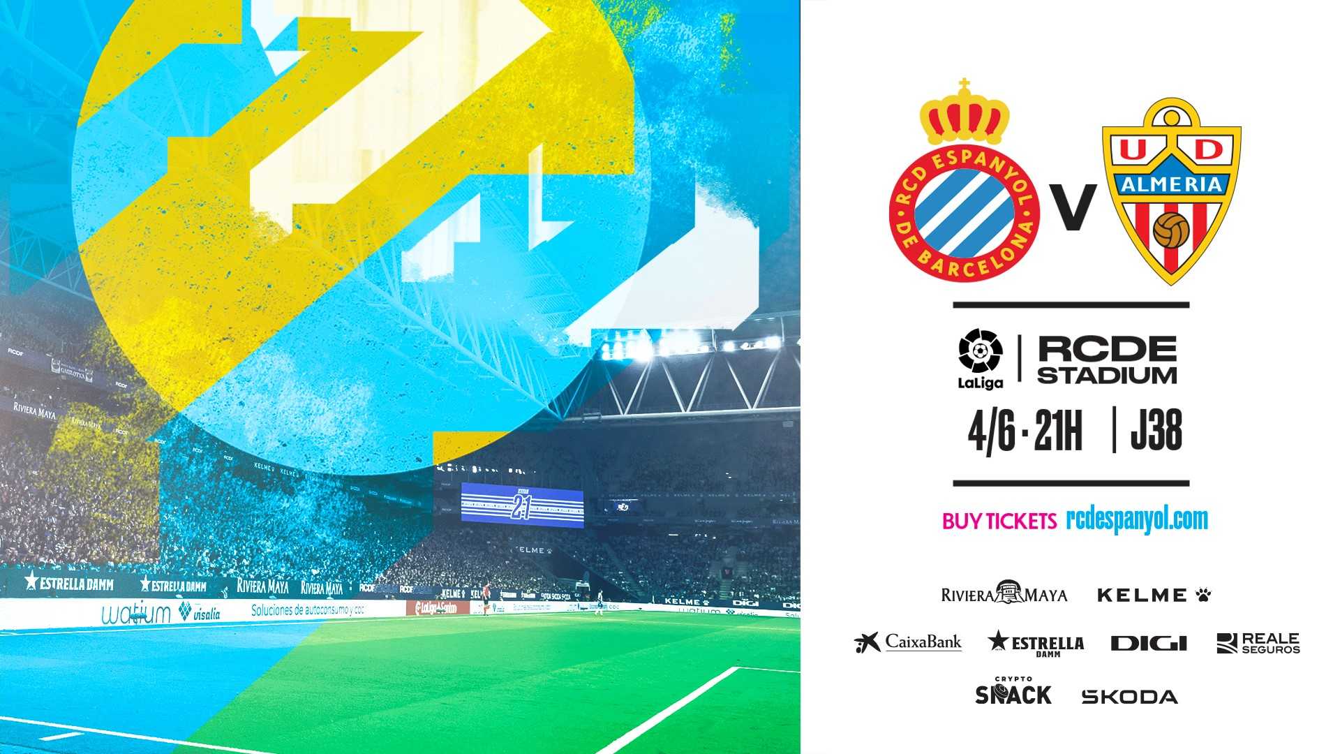 Matchday information: RCD Espanyol vs. UD Almería