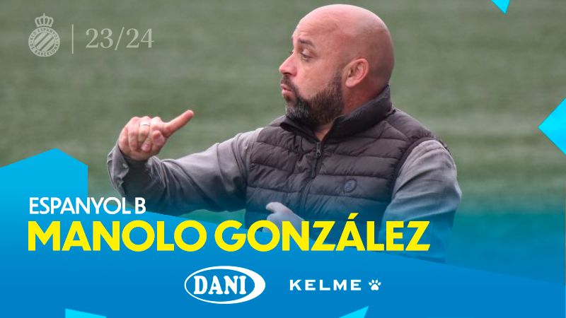 Manolo González, nuevo entrenador del Espanyol B
