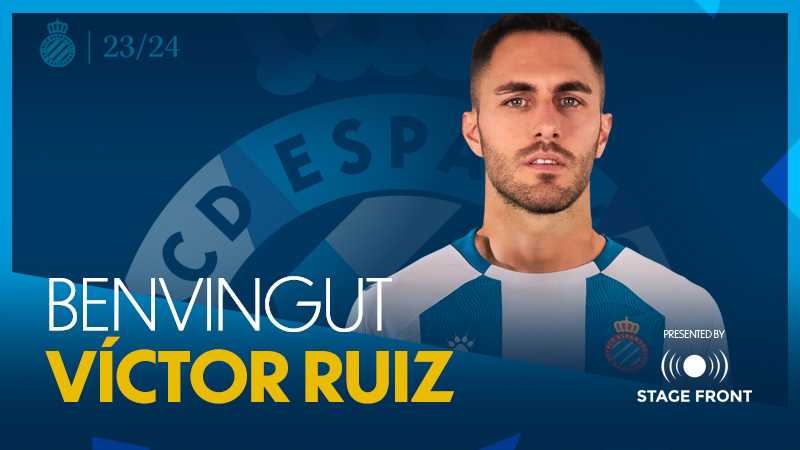 Víctor Ruiz, nuevo jugador del RCD Espanyol