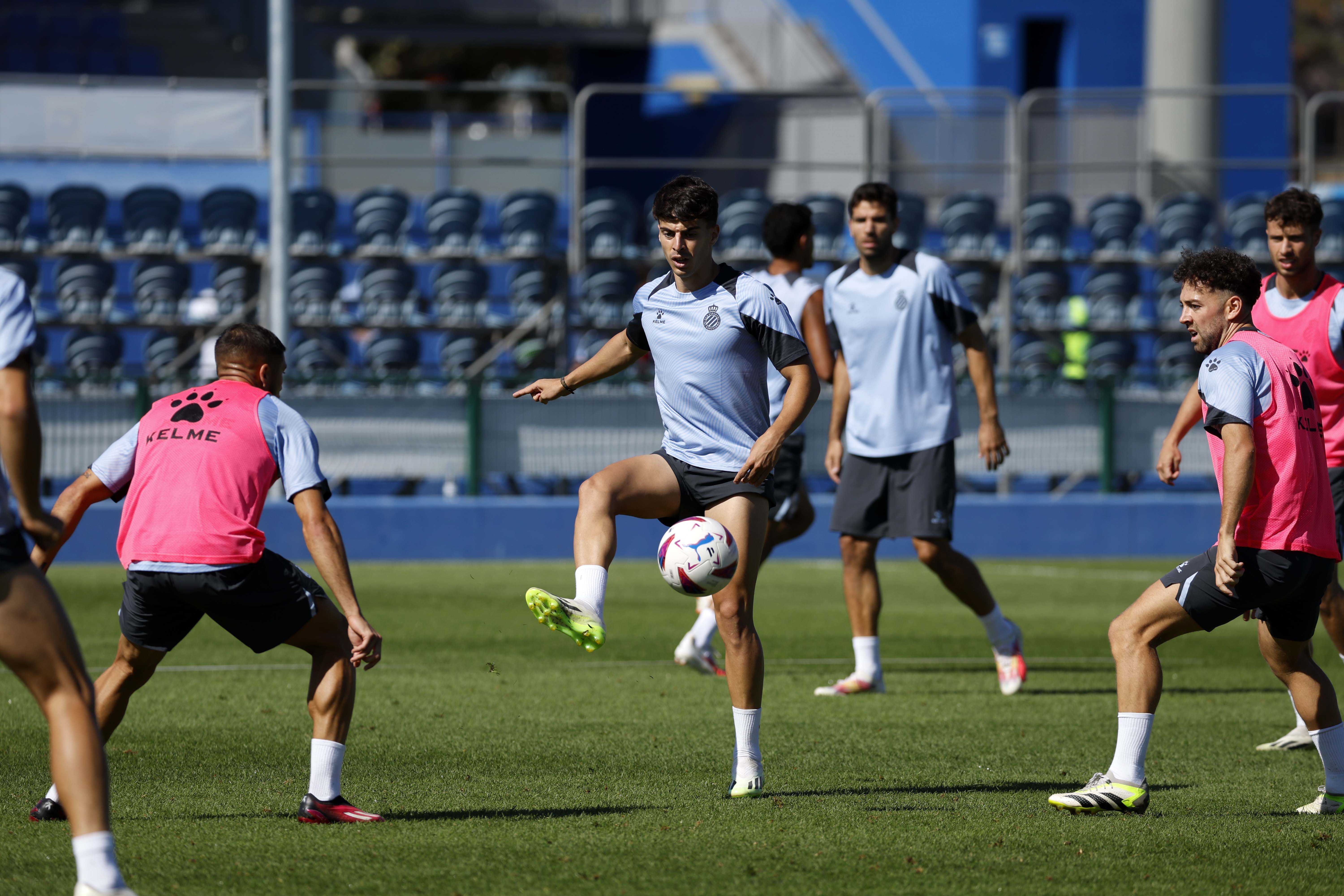 Wednesday training for RCD Espanyol squad