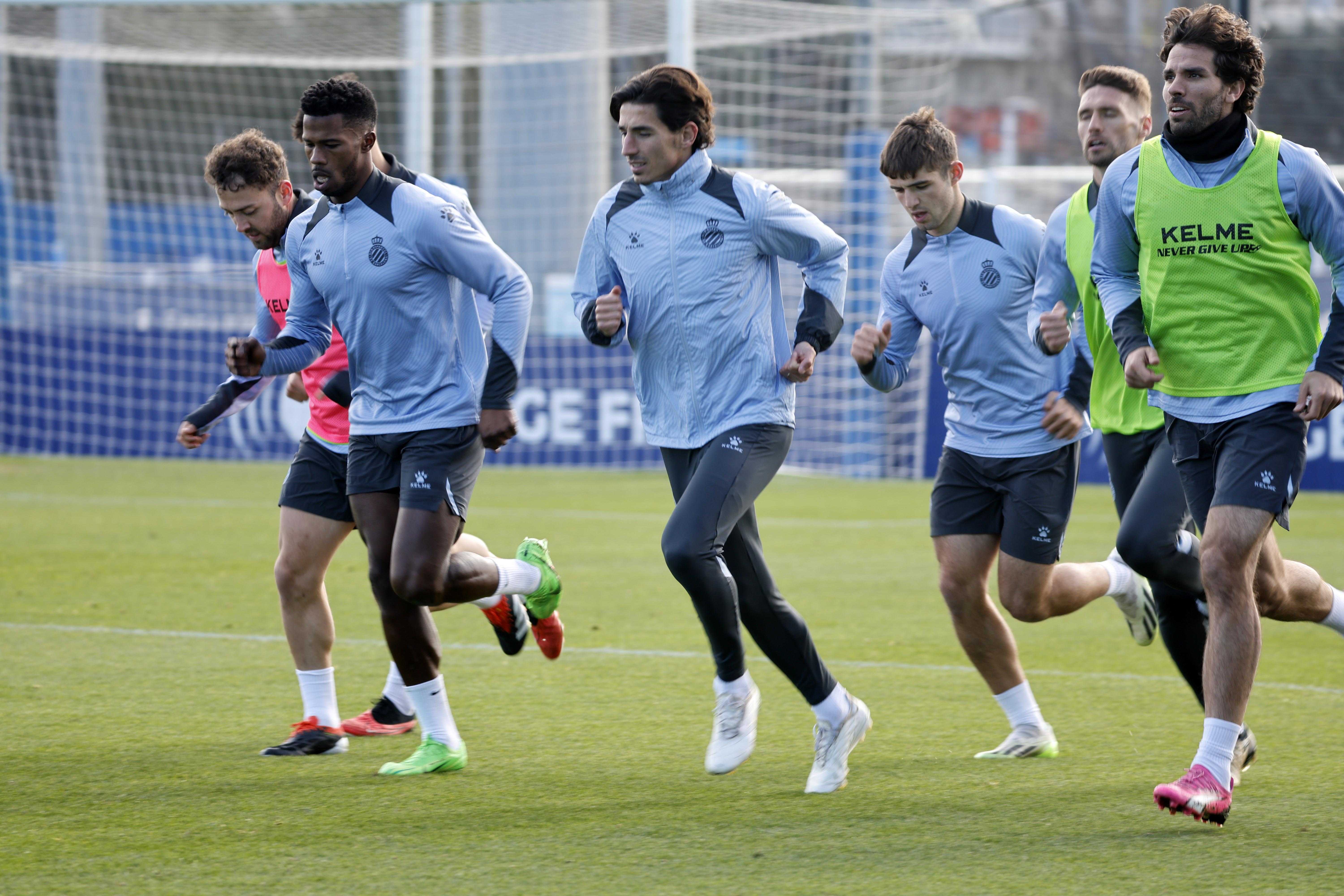 Entrenament a la CE Dani Jarque