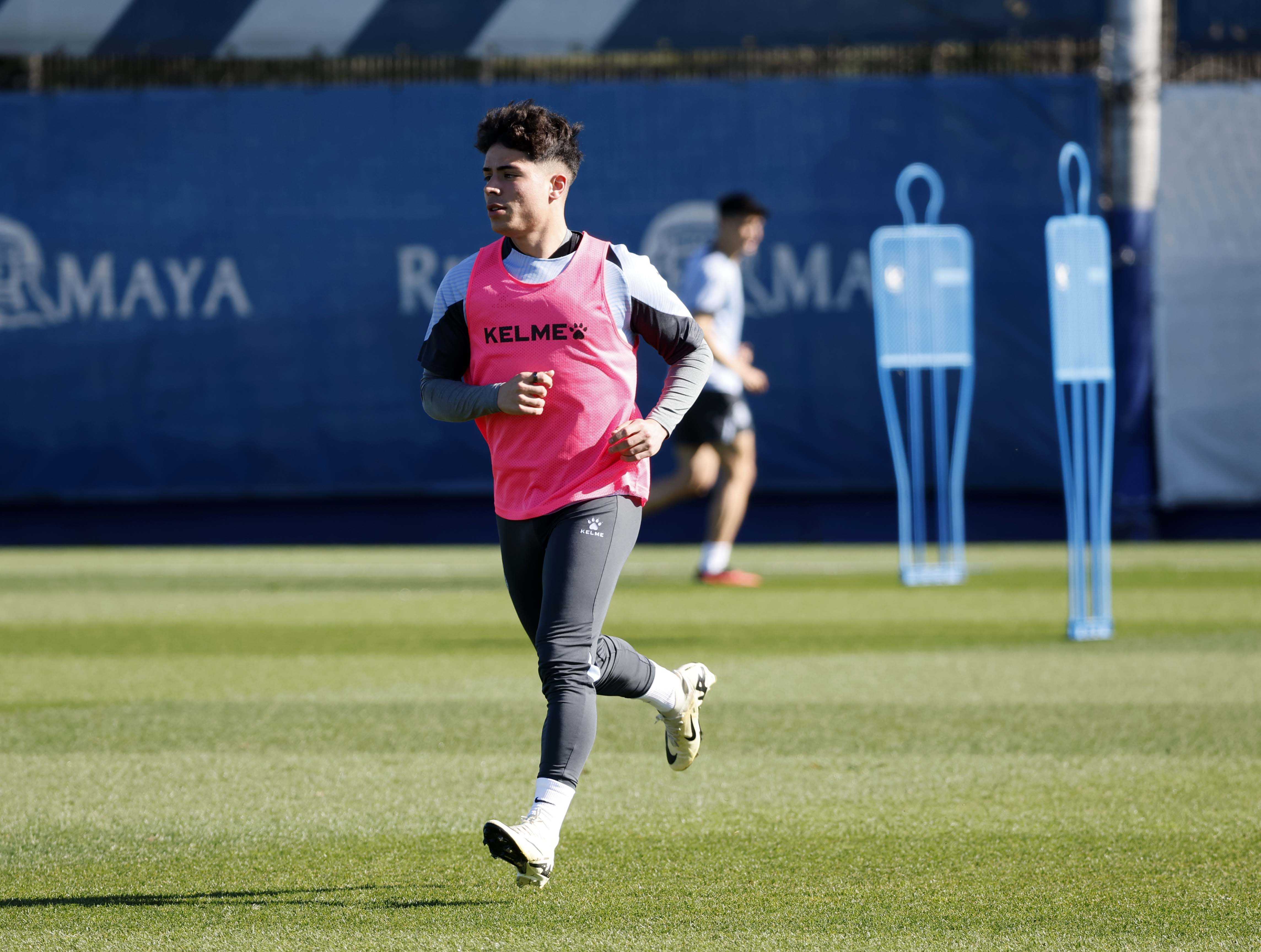 Entrenament a la CE Dani Jarque
