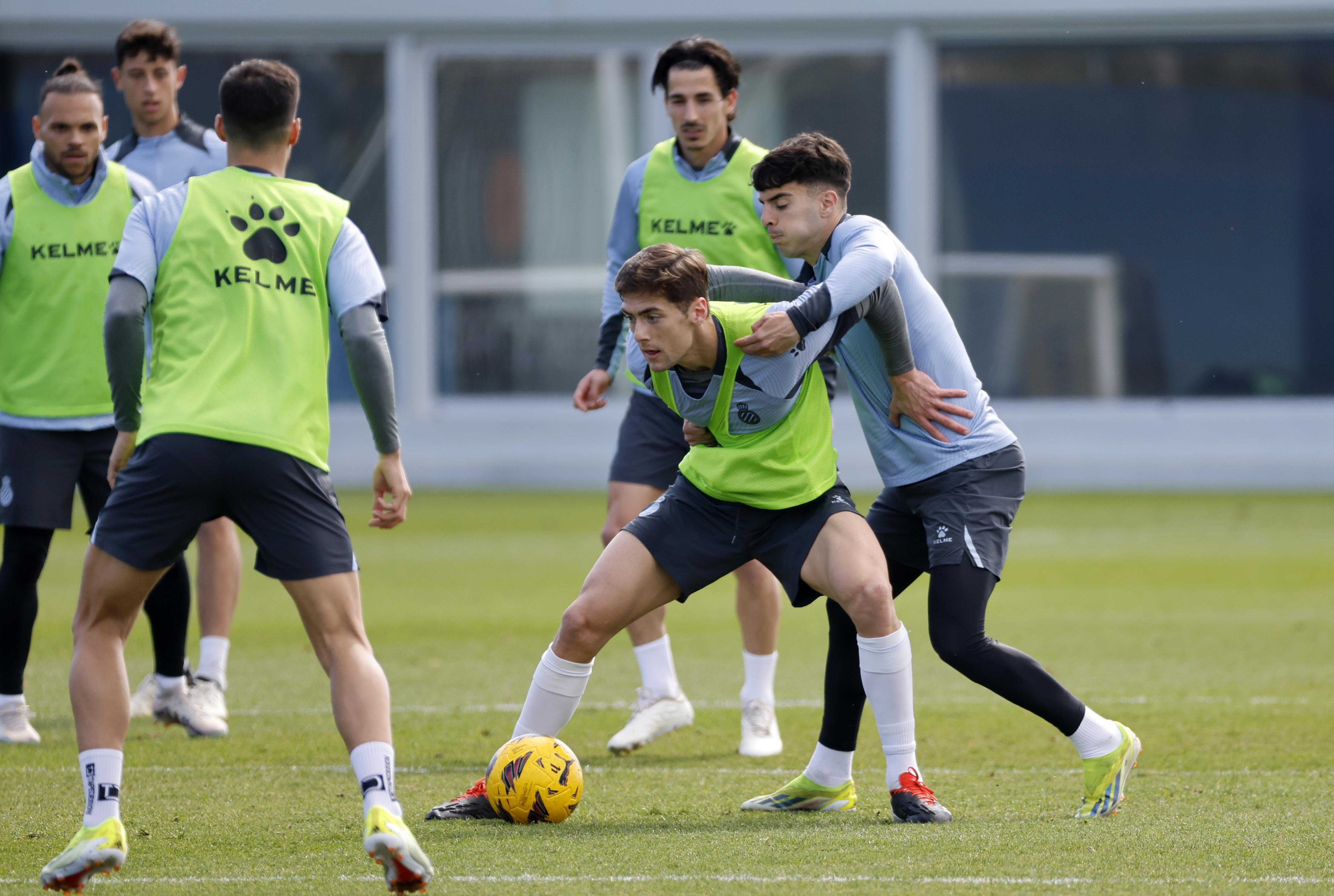Entrenament a la CE Dani Jarque