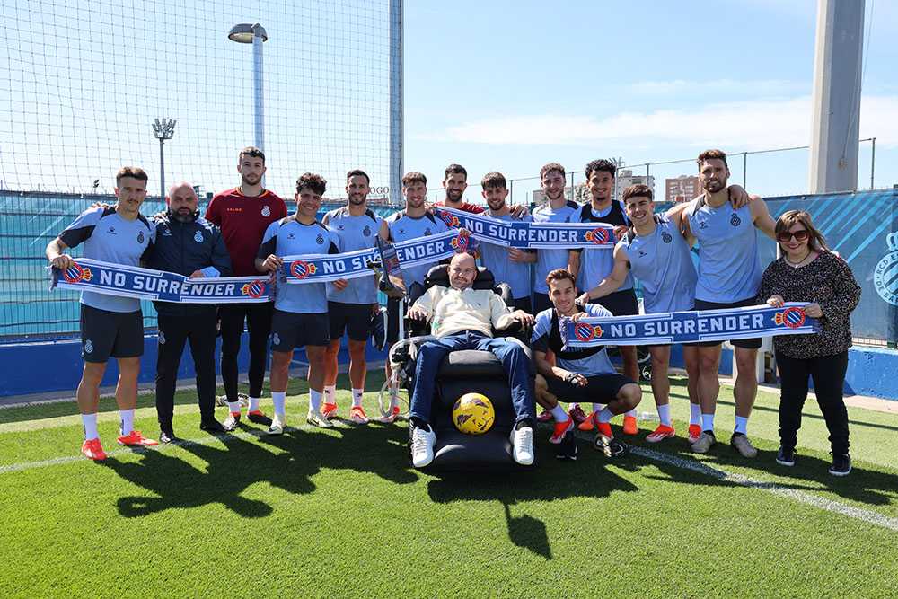 RCD Espanyol joins the fight against ALS