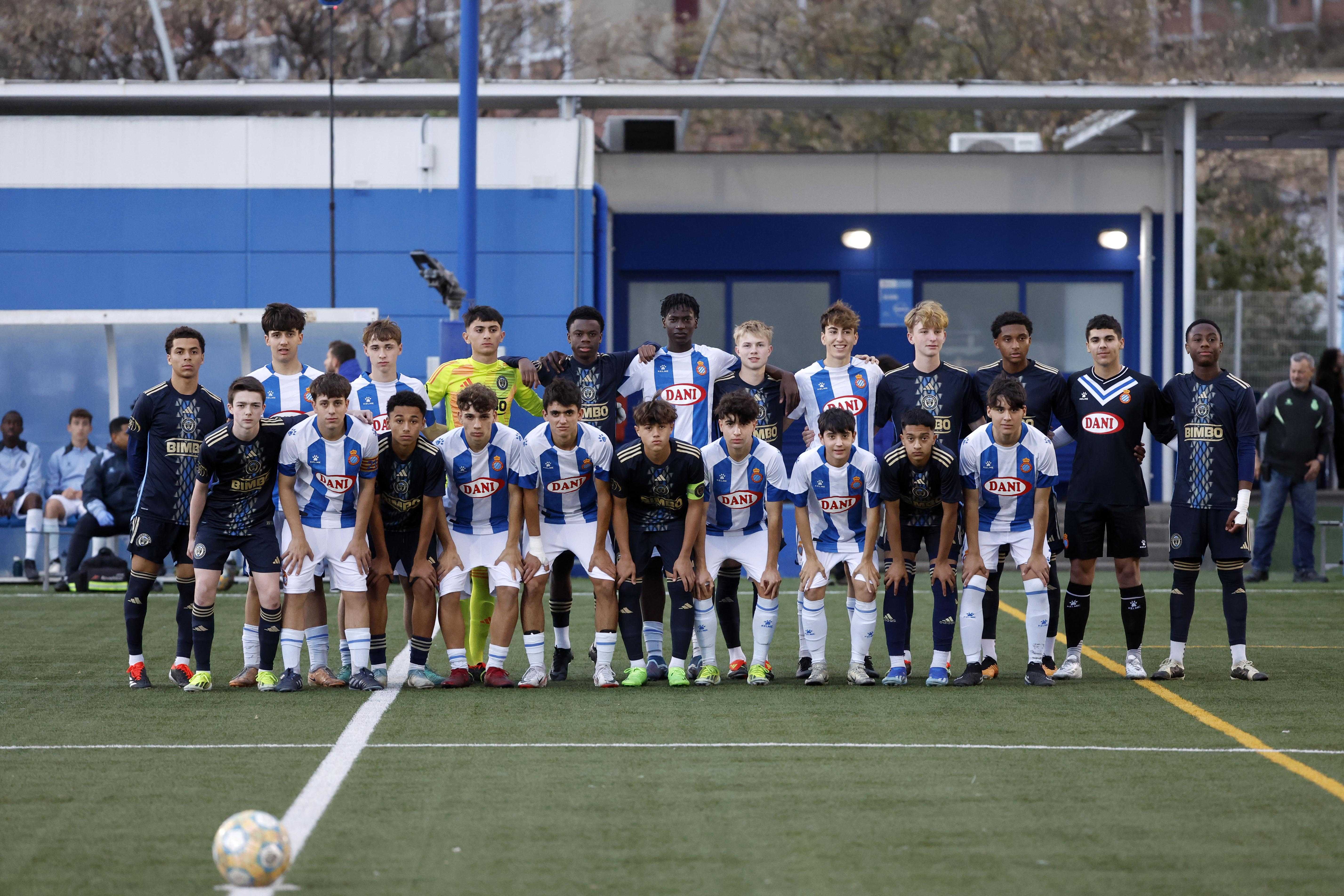 Philadelphia Union academy visit the Dani Jarque