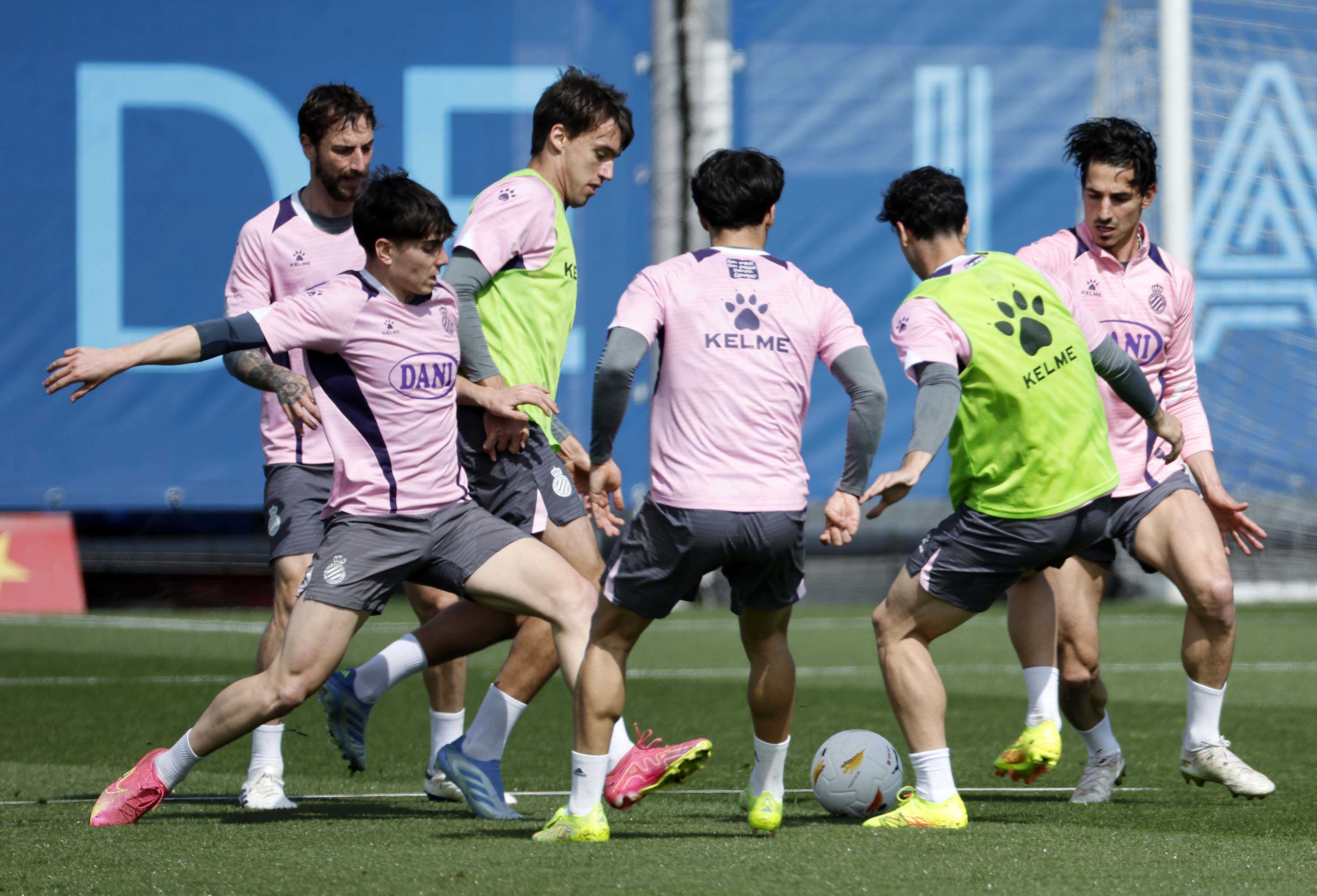 Entrenament a la CE Dani Jarque