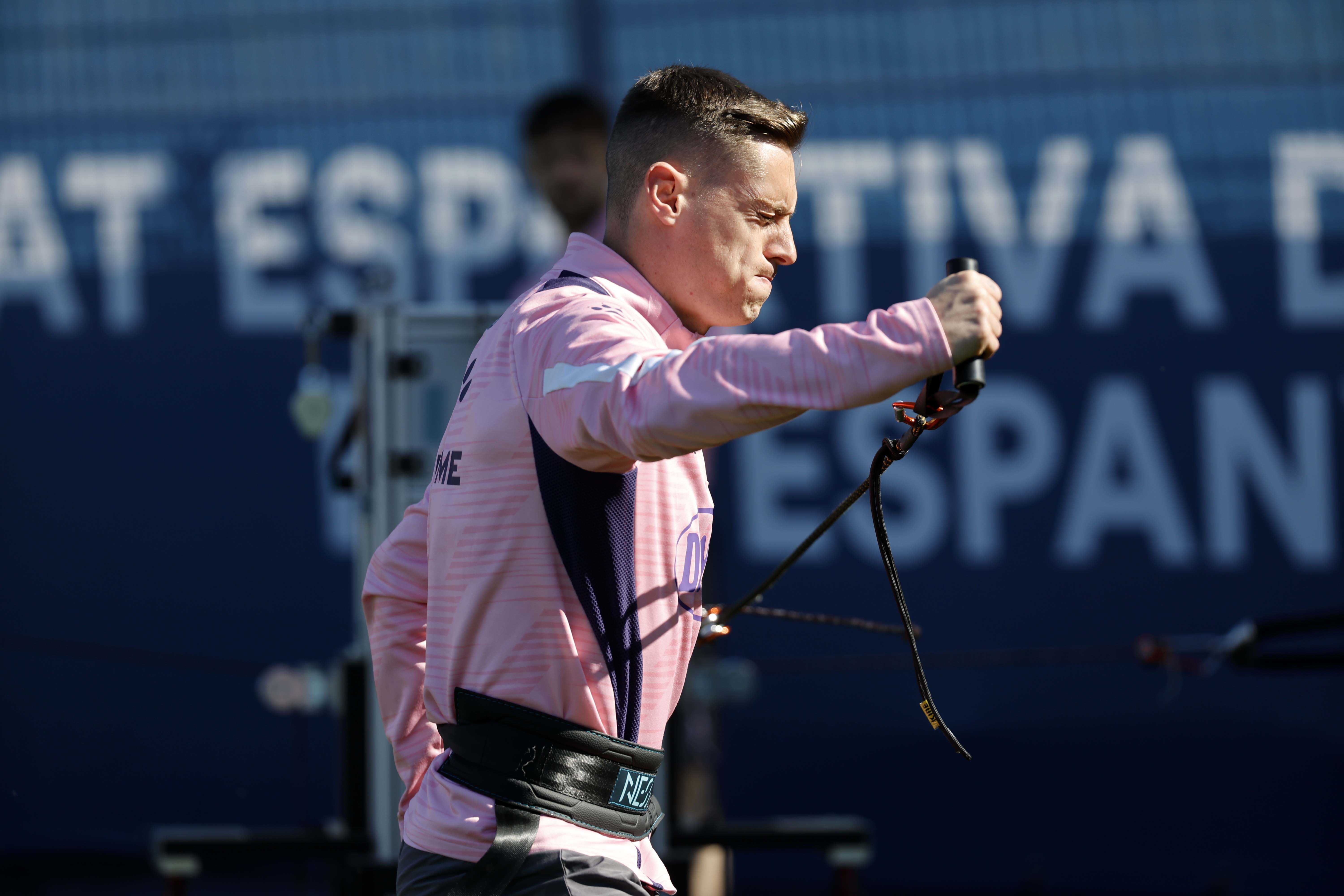 Entrenament a la CE Dani Jarque