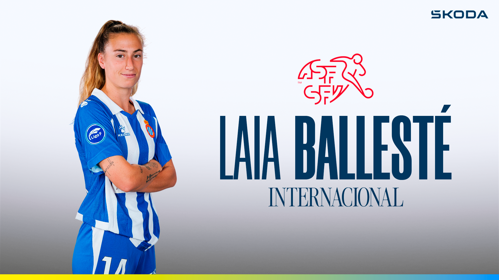 ¡Laia Ballesté, internacional!
