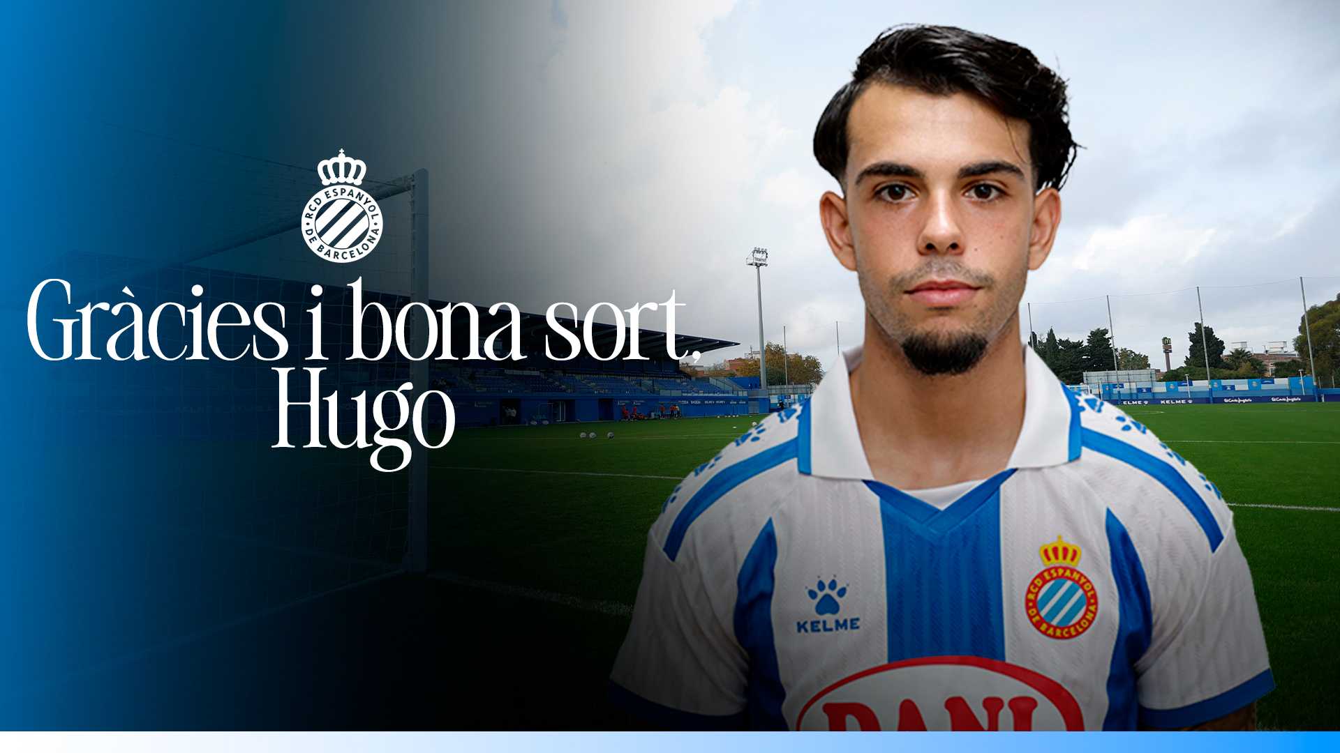 Hugo Burgos finaliza su etapa en el Espanyol