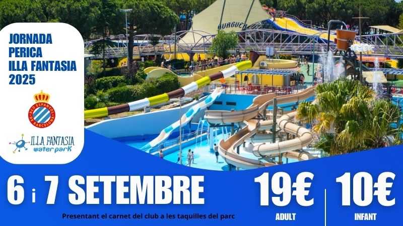 El 6 i 7 de setembre, jornada perica a Illa Fantasia