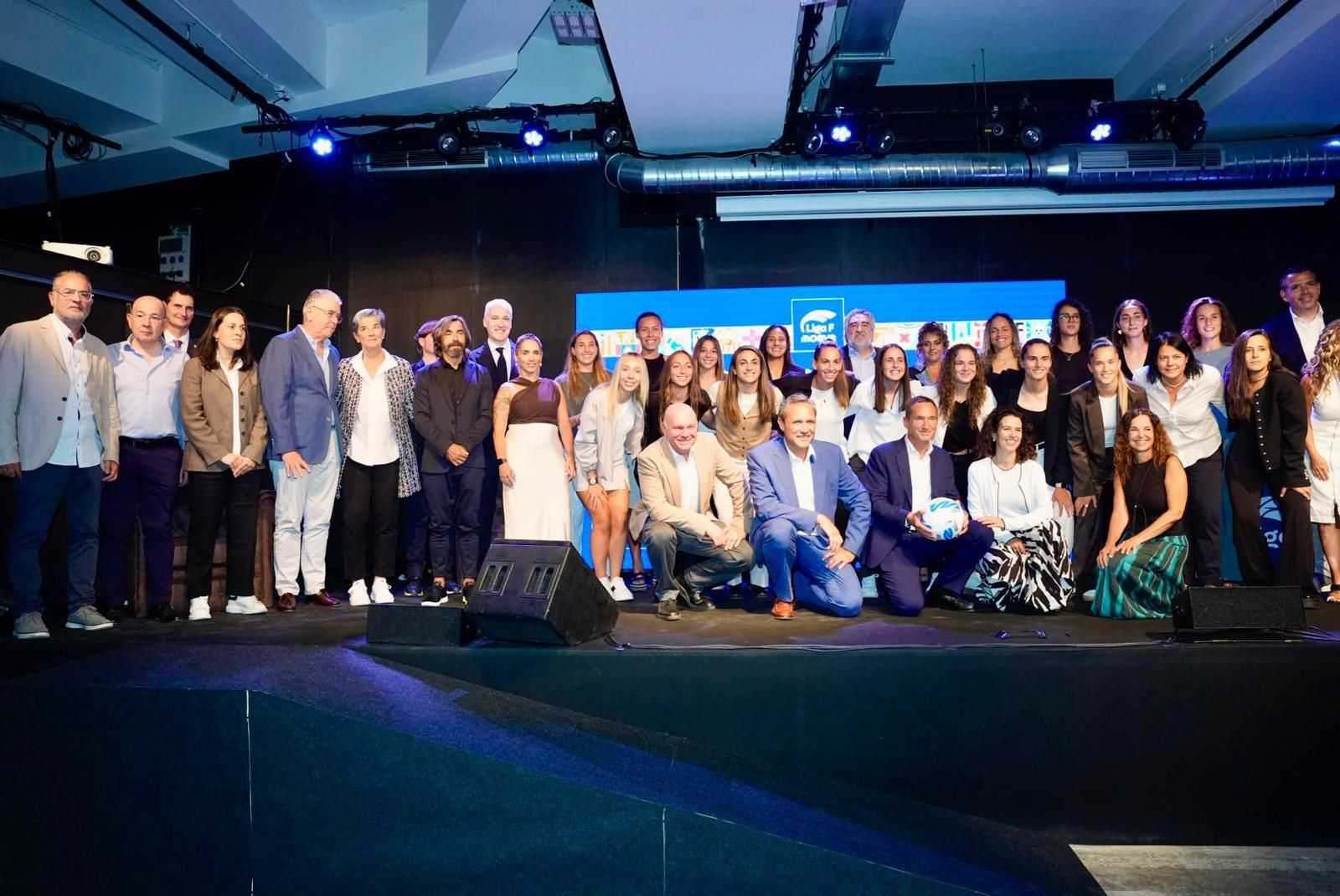 Presents a la gala inaugural de Liga F 25-26