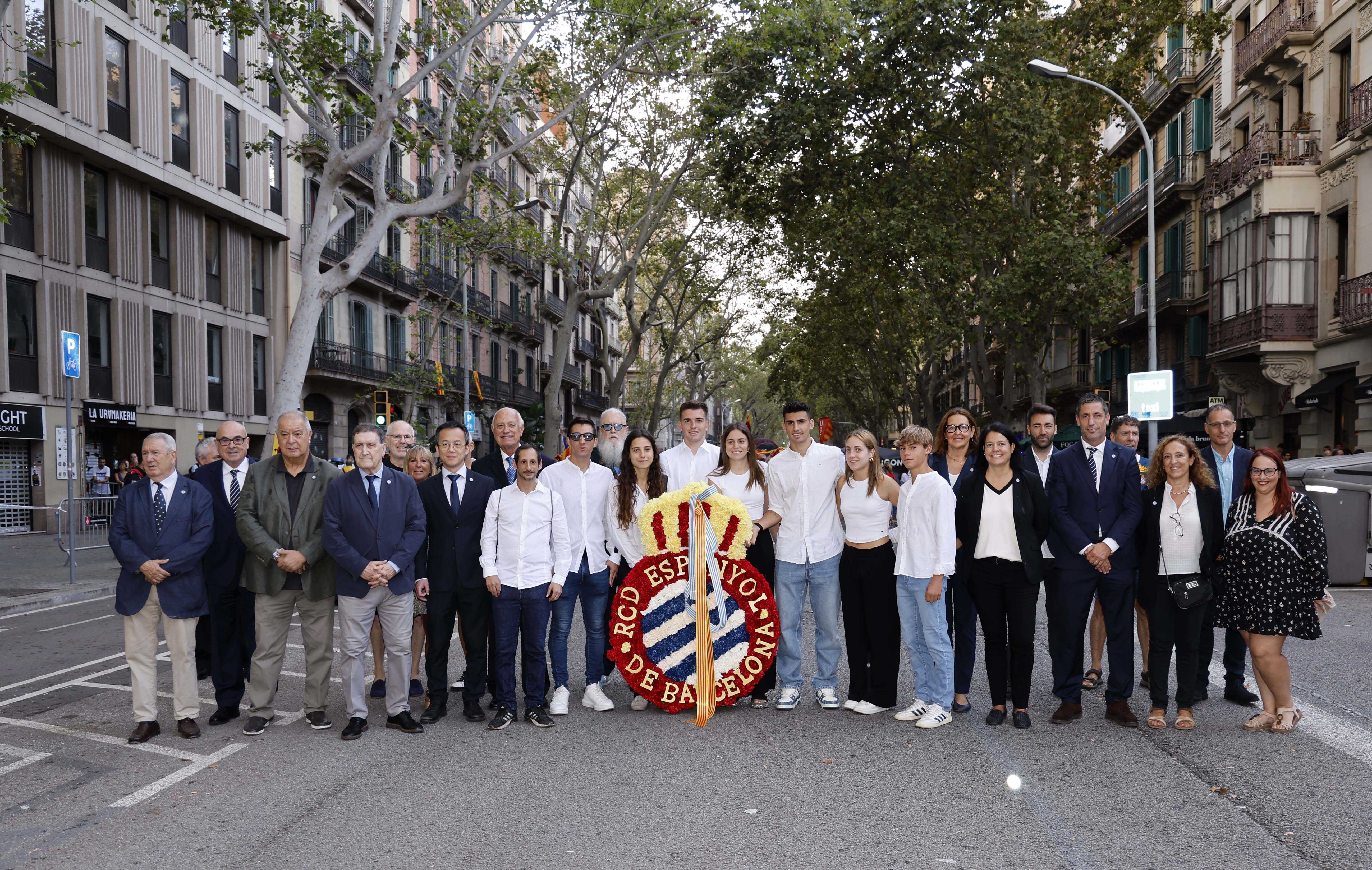 El RCD Espanyol, present a la Diada