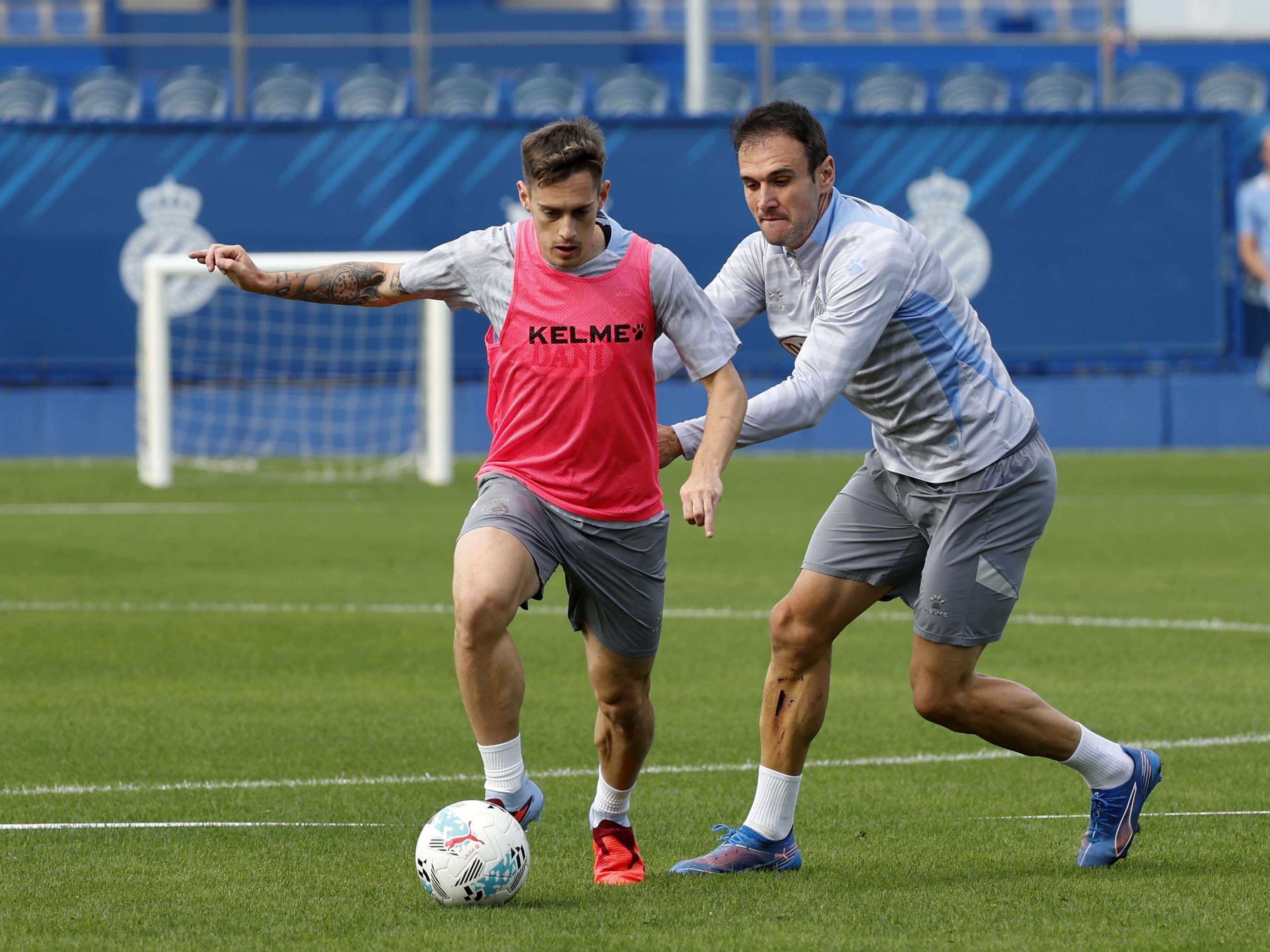 Entrenament a la CE Dani Jarque