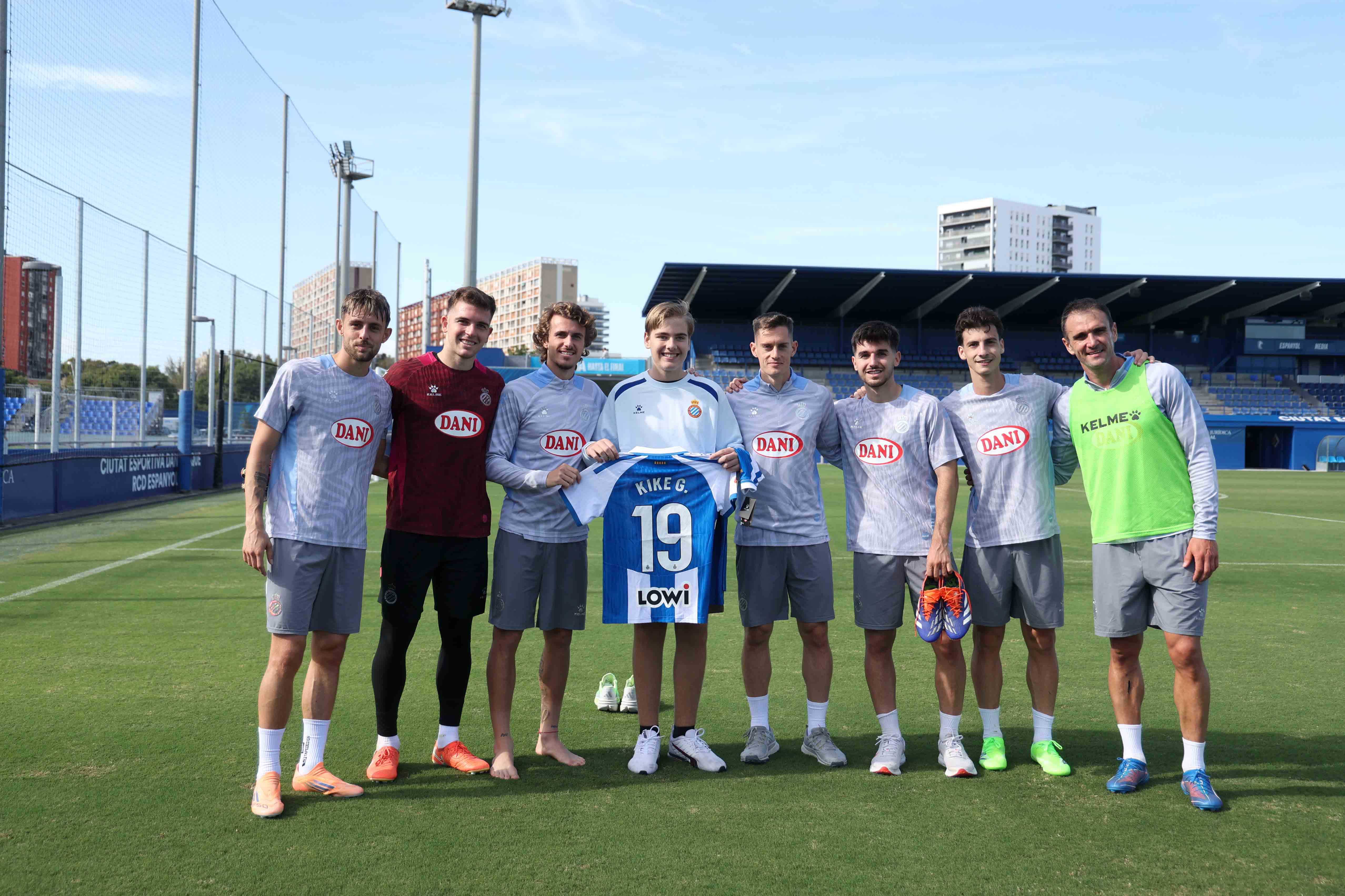 Hugo, un ejemplo de coraje en la gran família perica