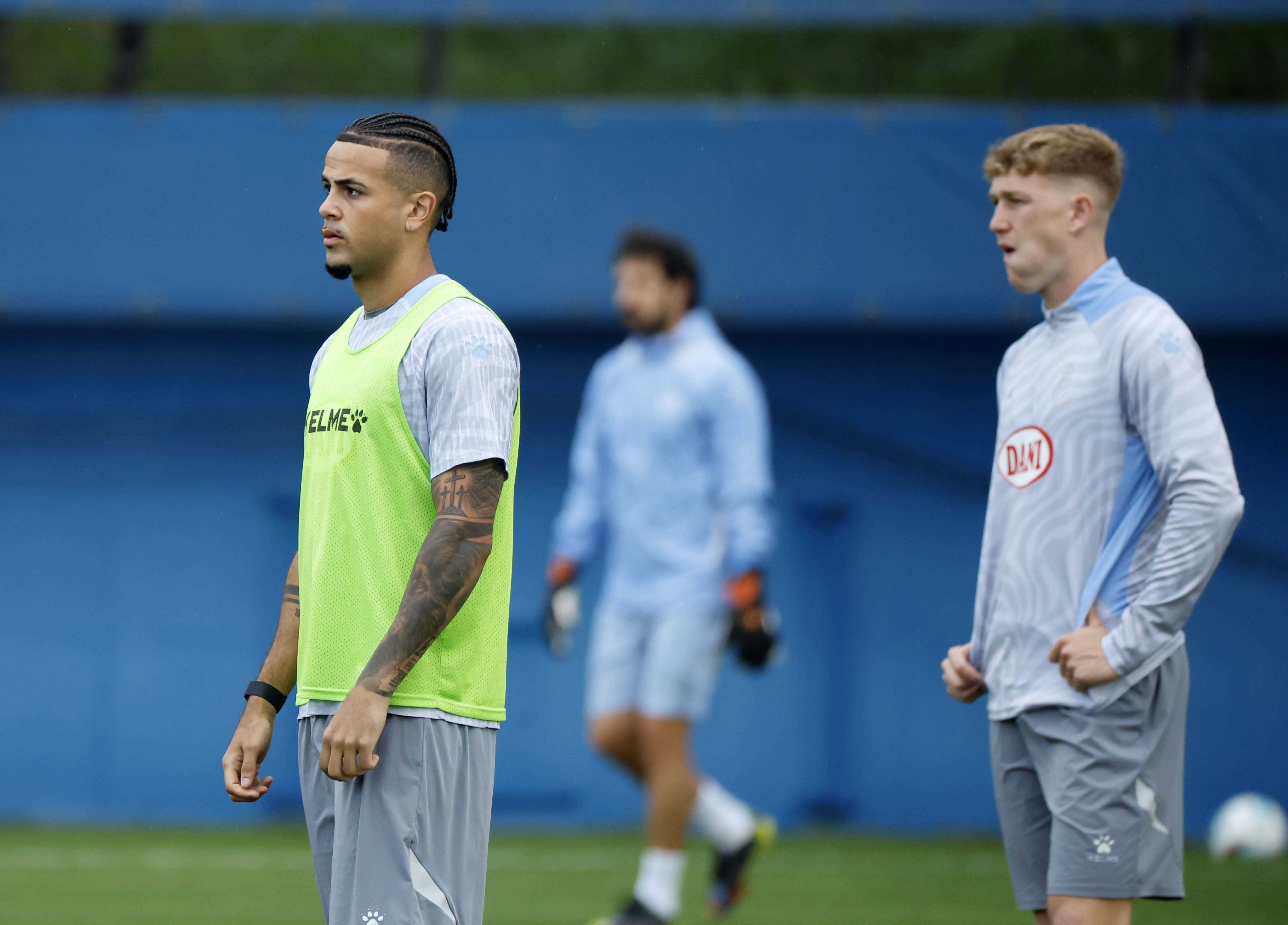 Entrenament a la CE Dani Jarque