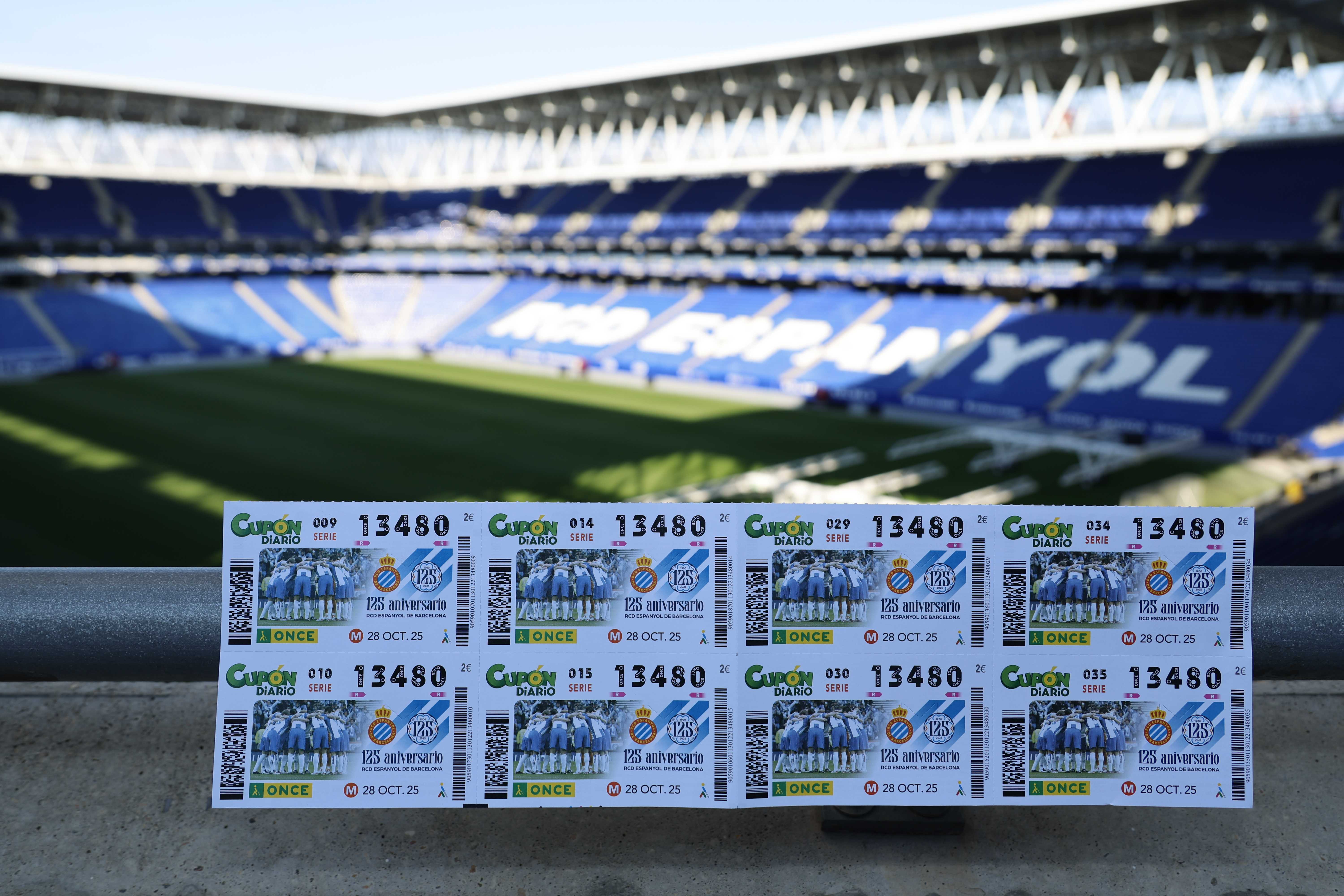 El cupón de la ONCE del 125 aniversario, ya a la venta