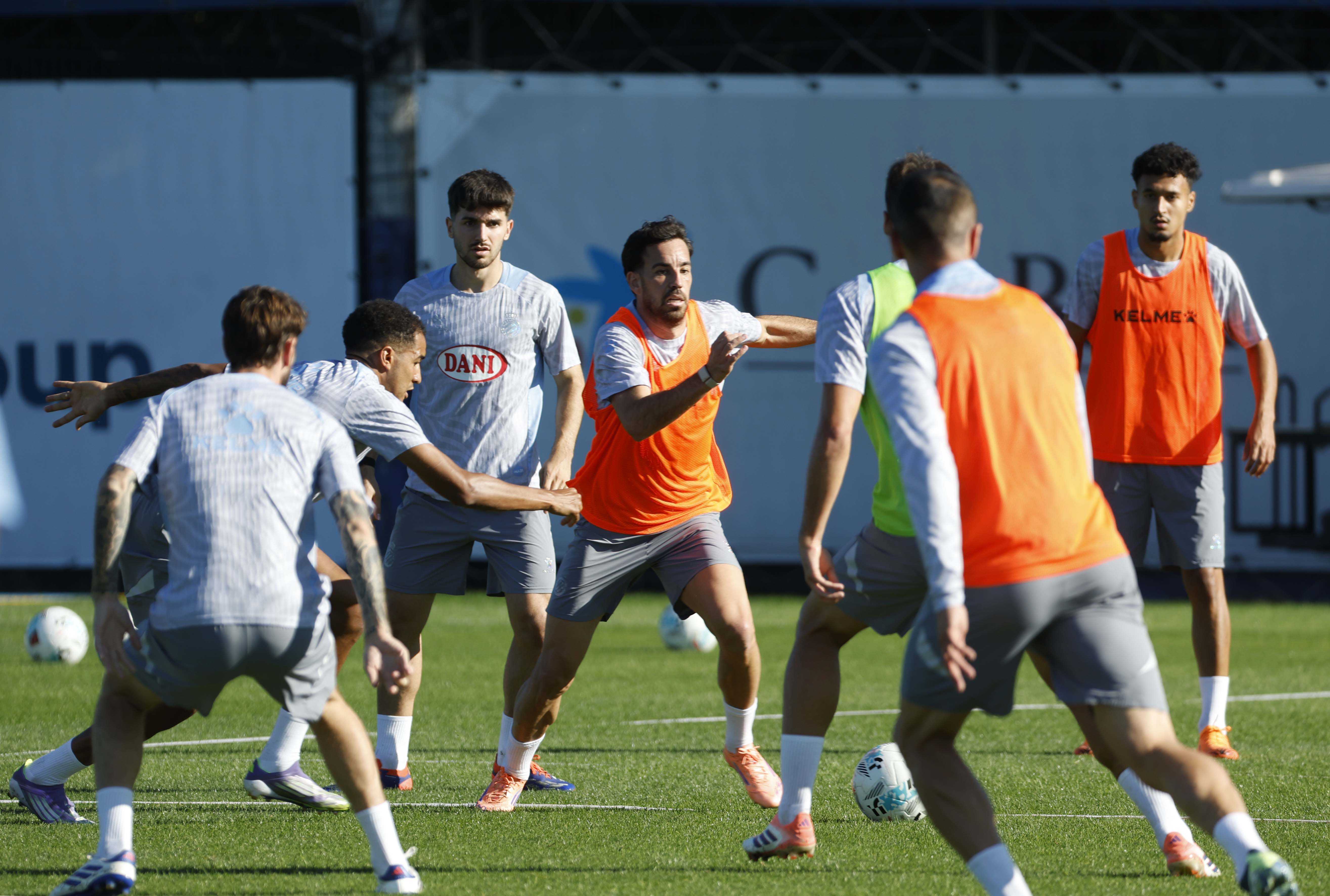 Entrenament a la CE Dani Jarque