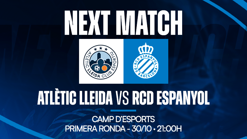 Entradas para el Atlètic Lleida - RCD Espanyol