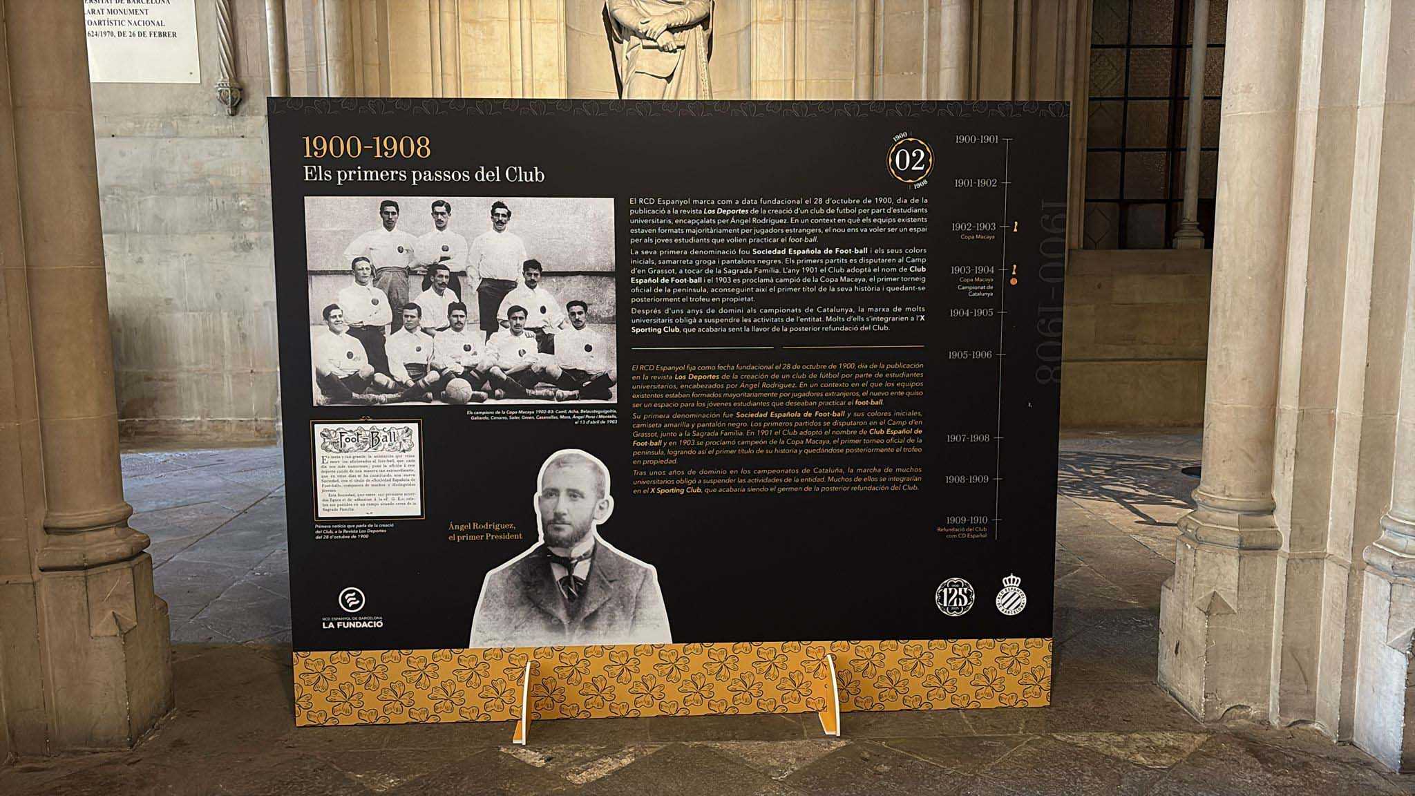 Inaugurada la exposición “125 años de Amor Indestructible”