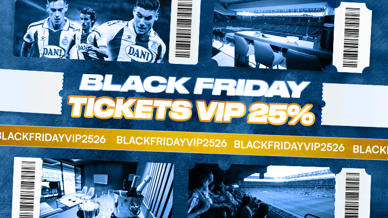 Promocions Black Friday a Tickets VIP i Experiències Matchday