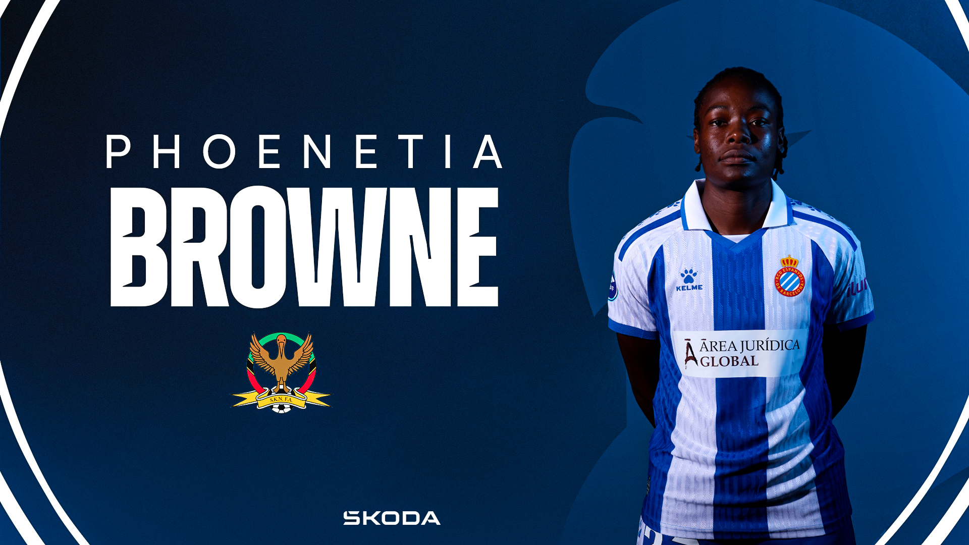 Phoenetia Browne, internacional