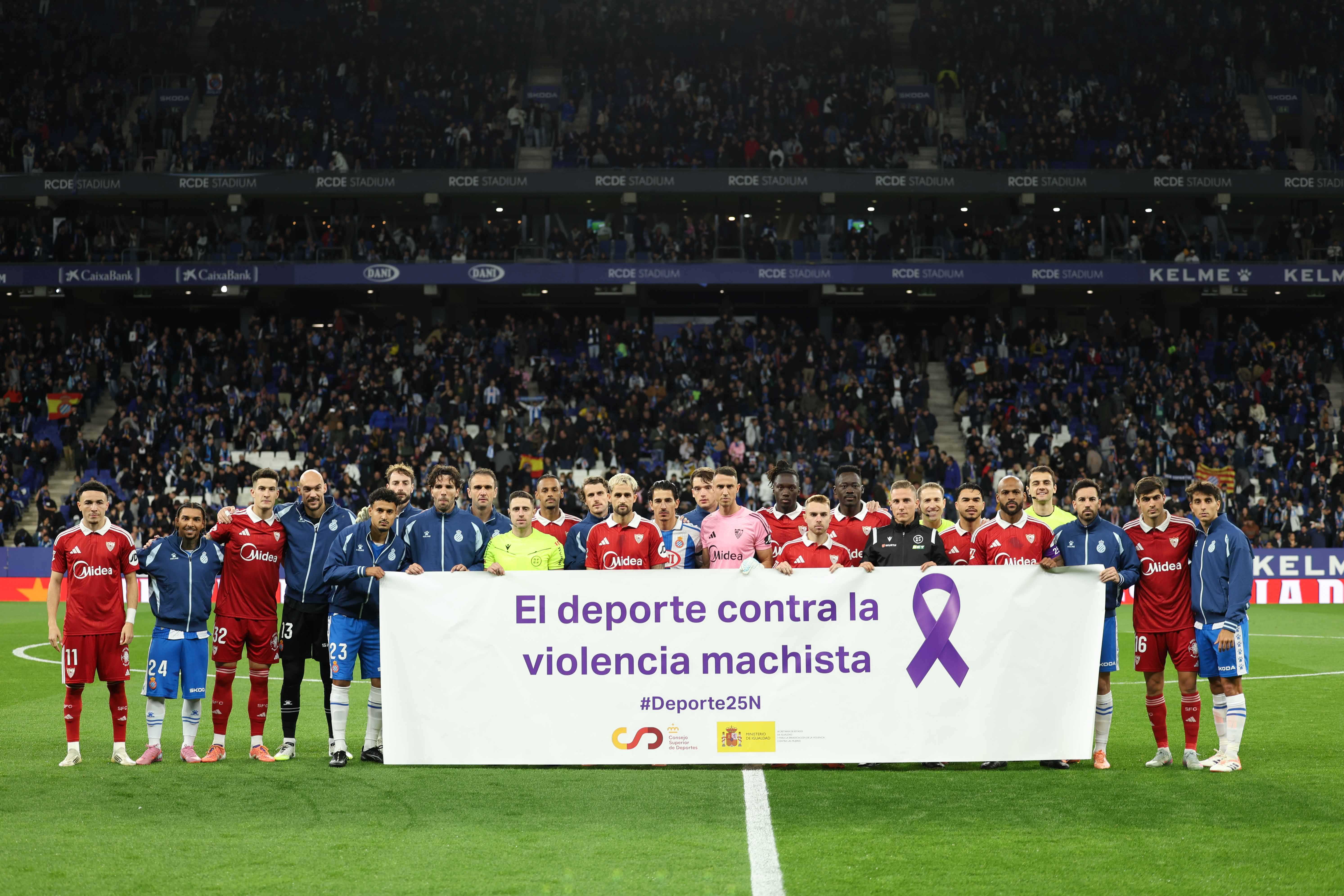 El RCD Espanyol se suma a la campanya contra la violència masclista impulsada pel CSD
