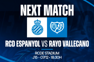 Image for Matchday information for the game against Rayo Vallecano