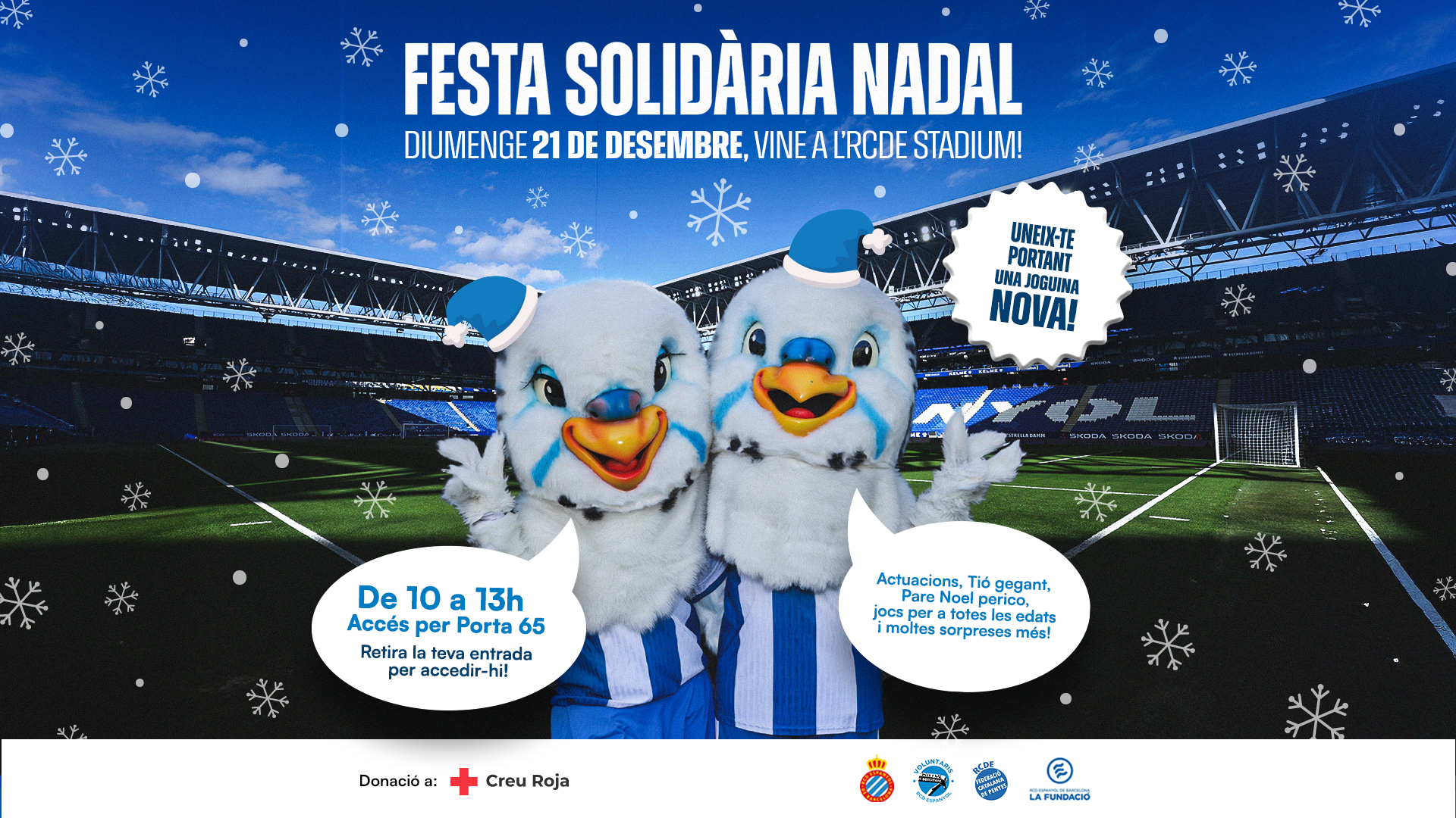 El 21 de desembre, Festa Solidària de Nadal