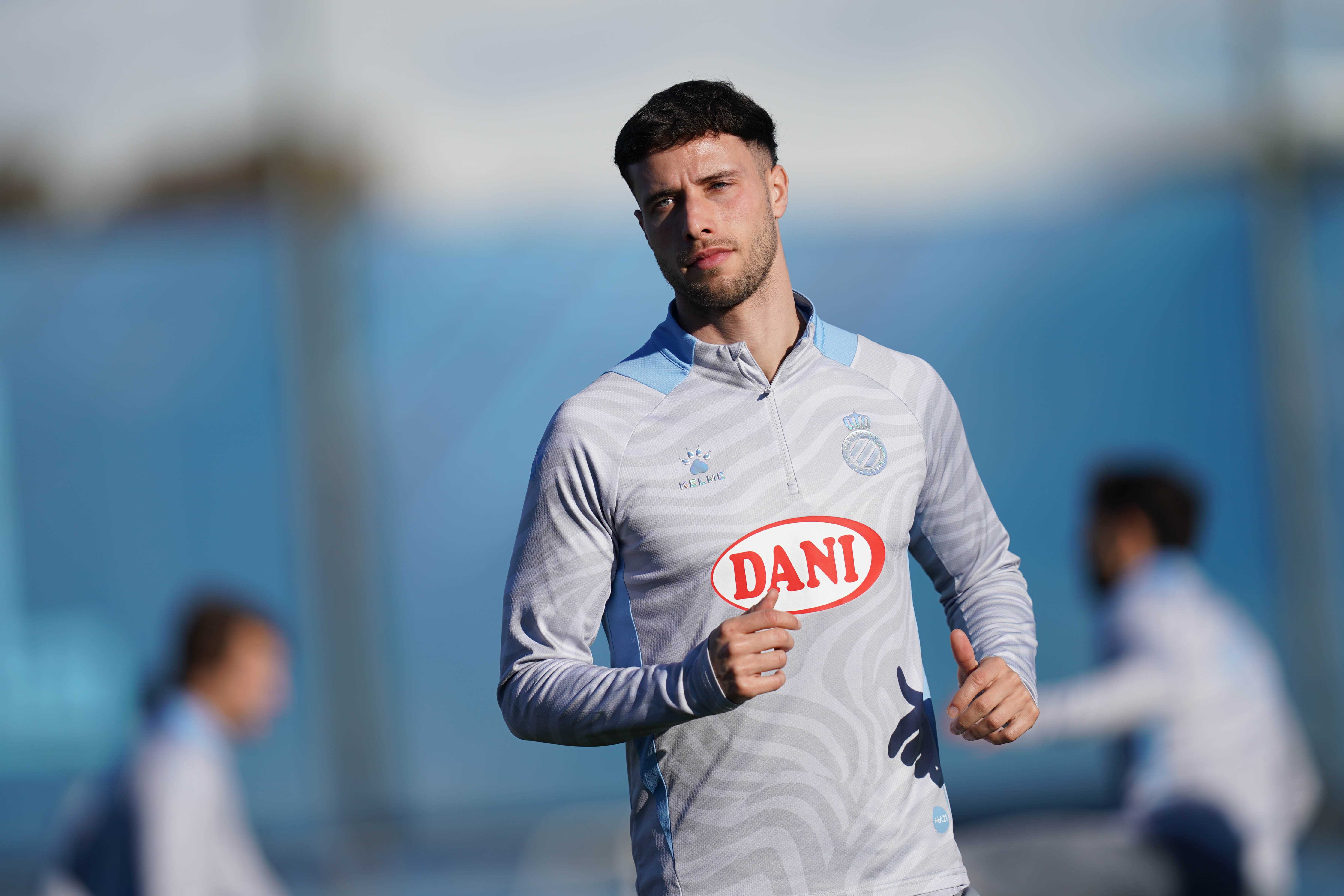 Entrenamiento en el RCDE Stadium