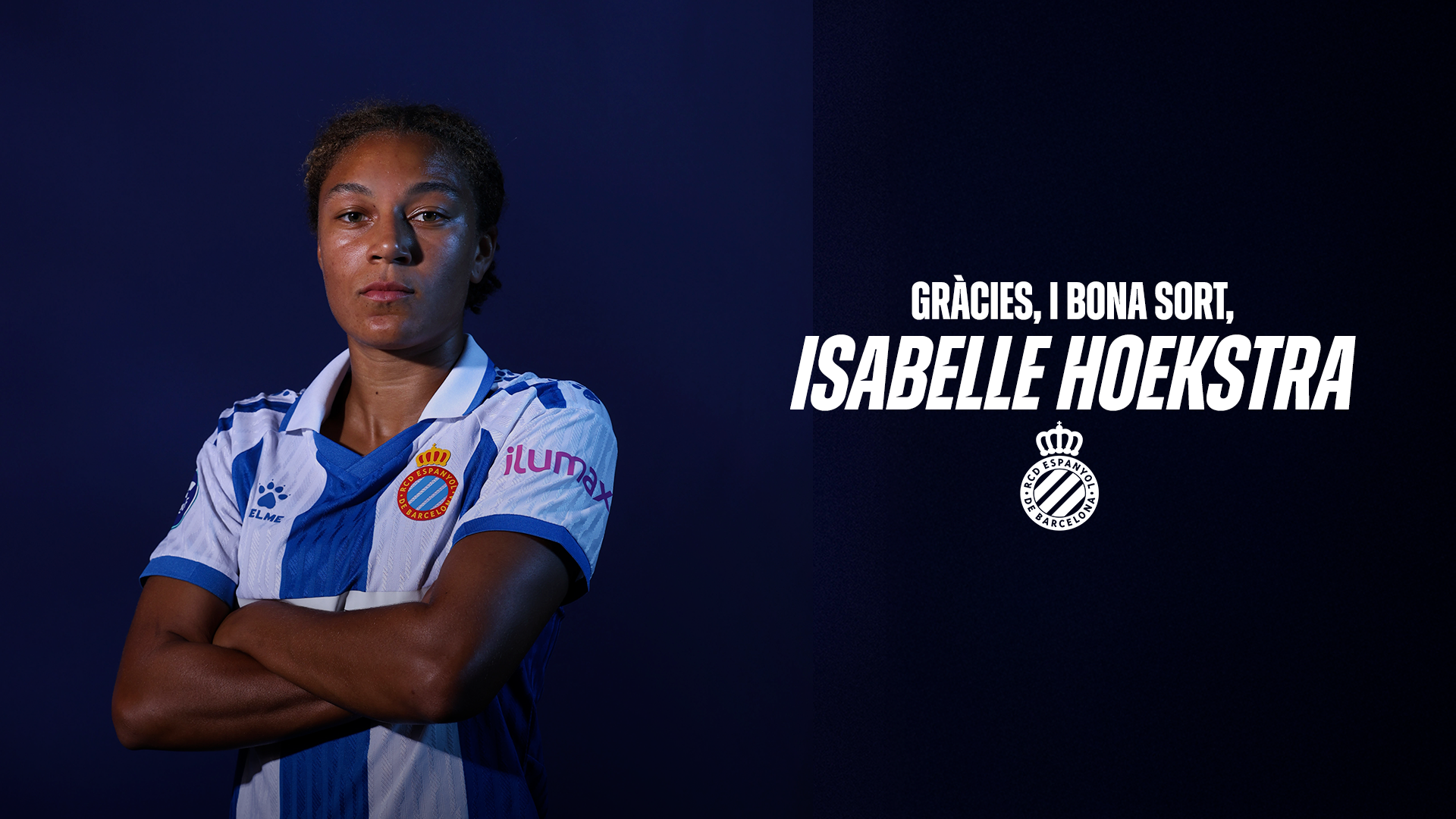 Isa Hoekstra finaliza su etapa en el Espanyol