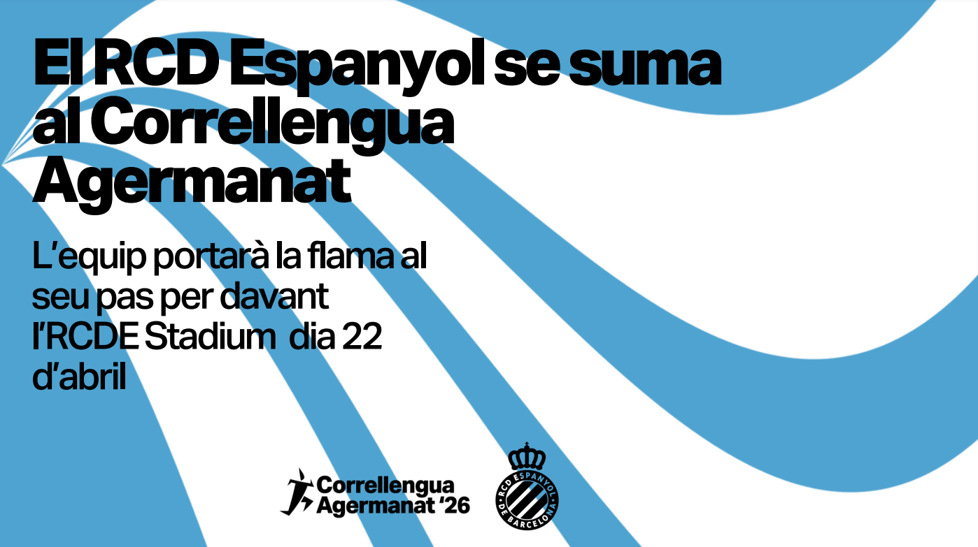 El RCD Espanyol se adhiere al Correllengua Agermanat