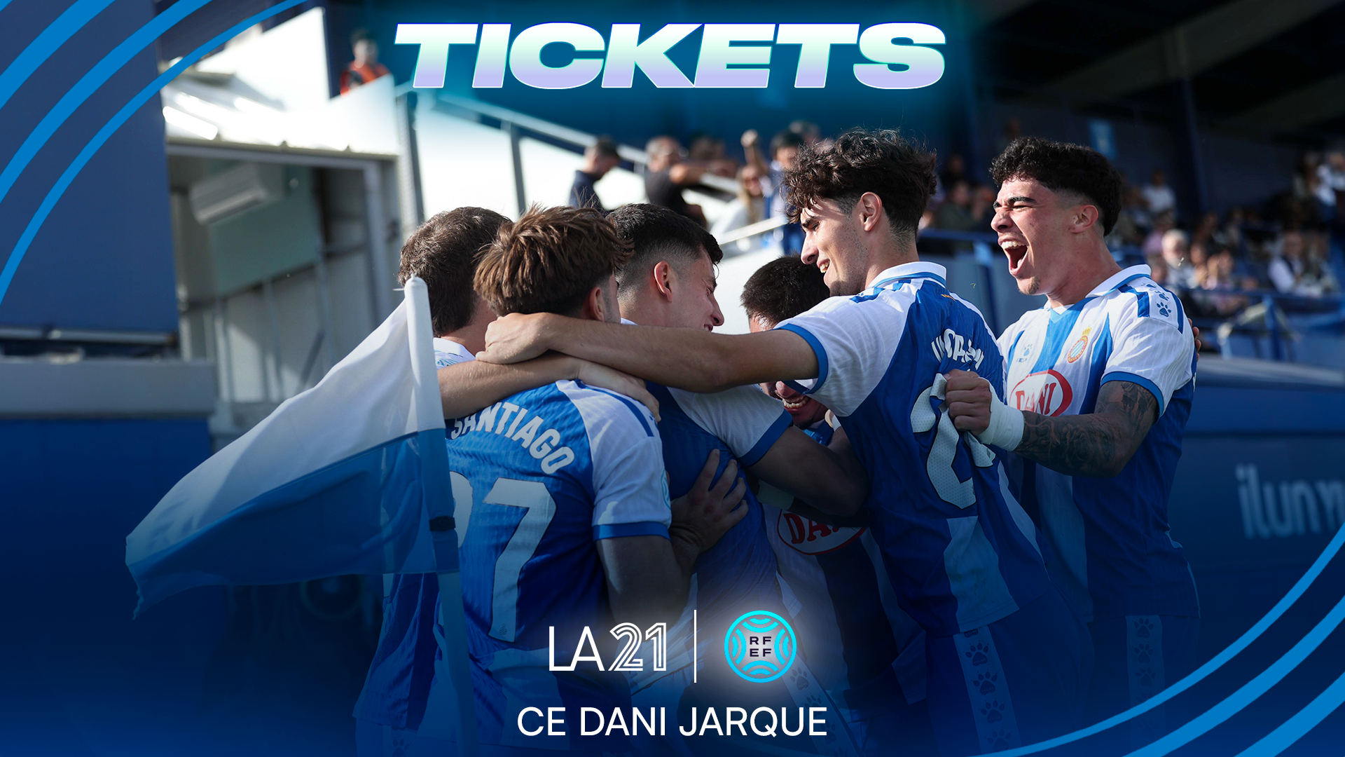 Entradas para el Espanyol B – UE Sant Andreu